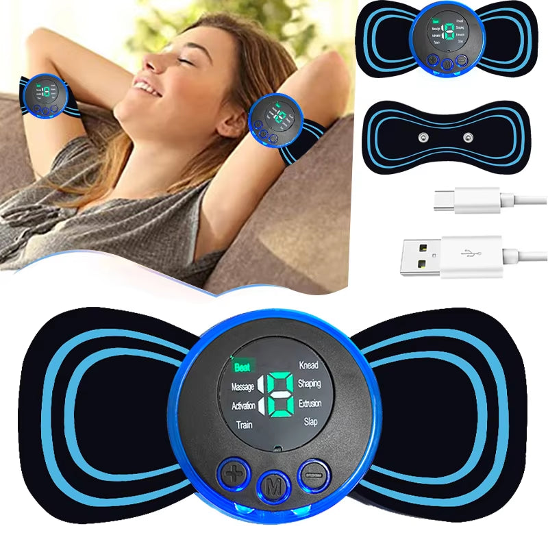 Intelligent Massage Tool Massage Foot Pad Cervical Neck Massage Patch Massage Pen Full Body Massage Set